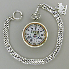 Uhrenkette mit Taschenuhr